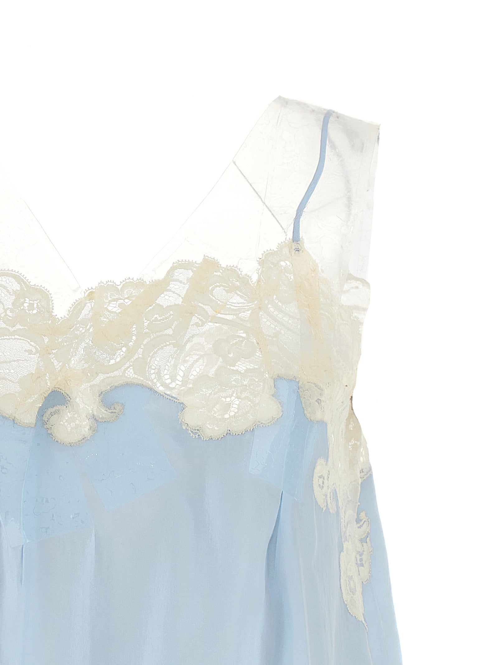 Maison Margiela Blue Copper Short Women's Dress