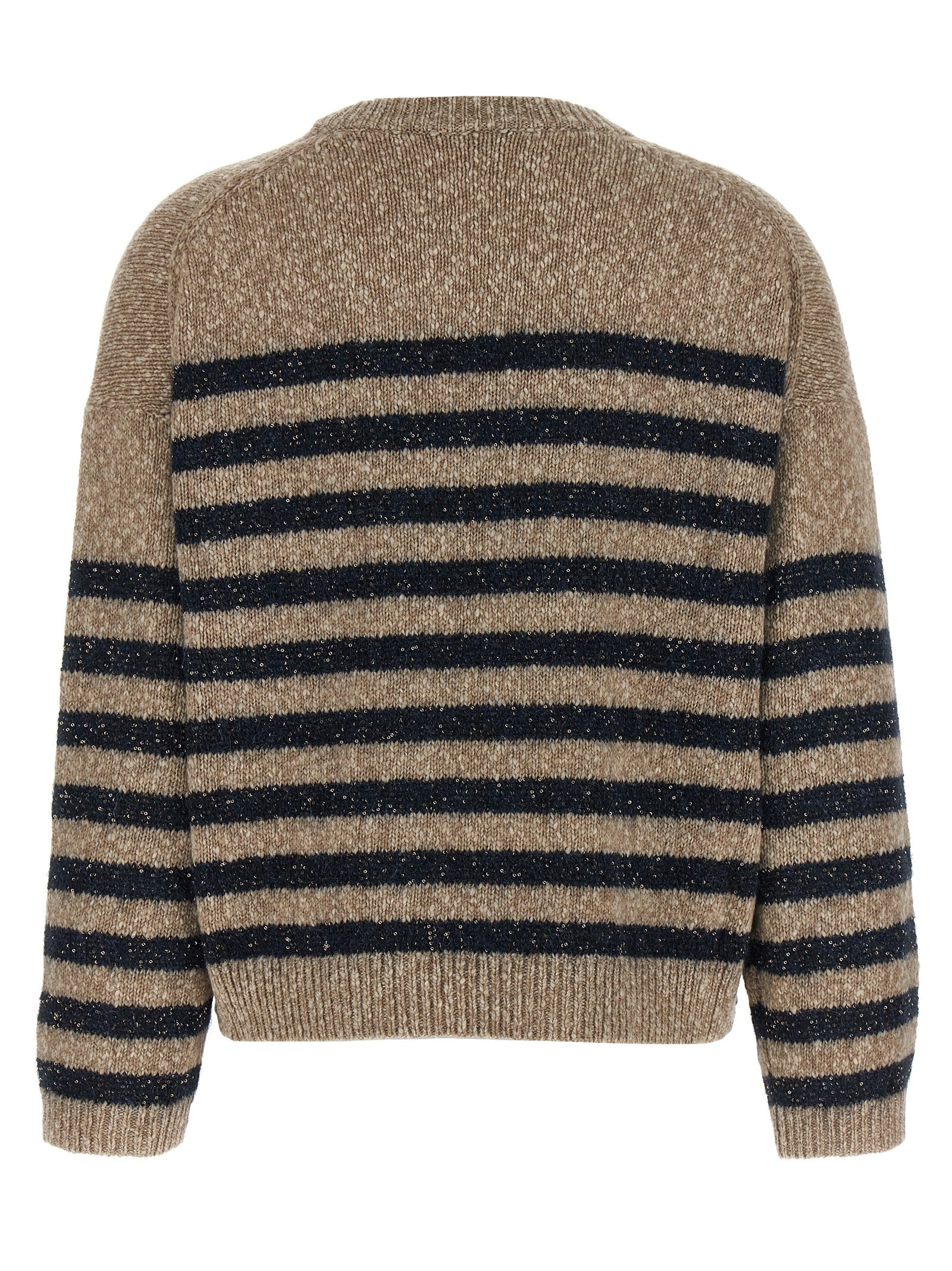 Brunello Cucinelli Multicolor Wool Women's Cardigan