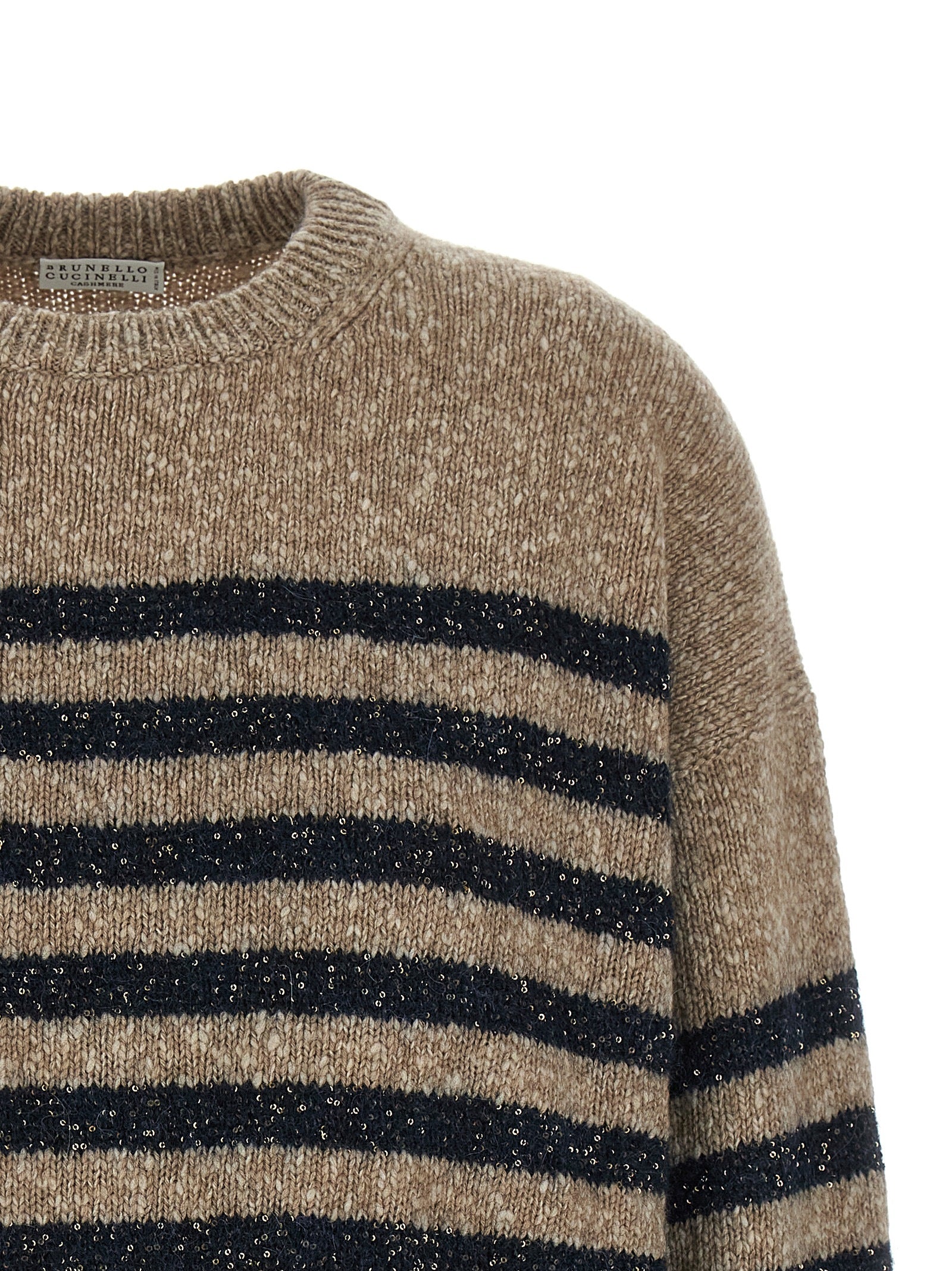 Brunello Cucinelli Multicolor Wool Women's Cardigan