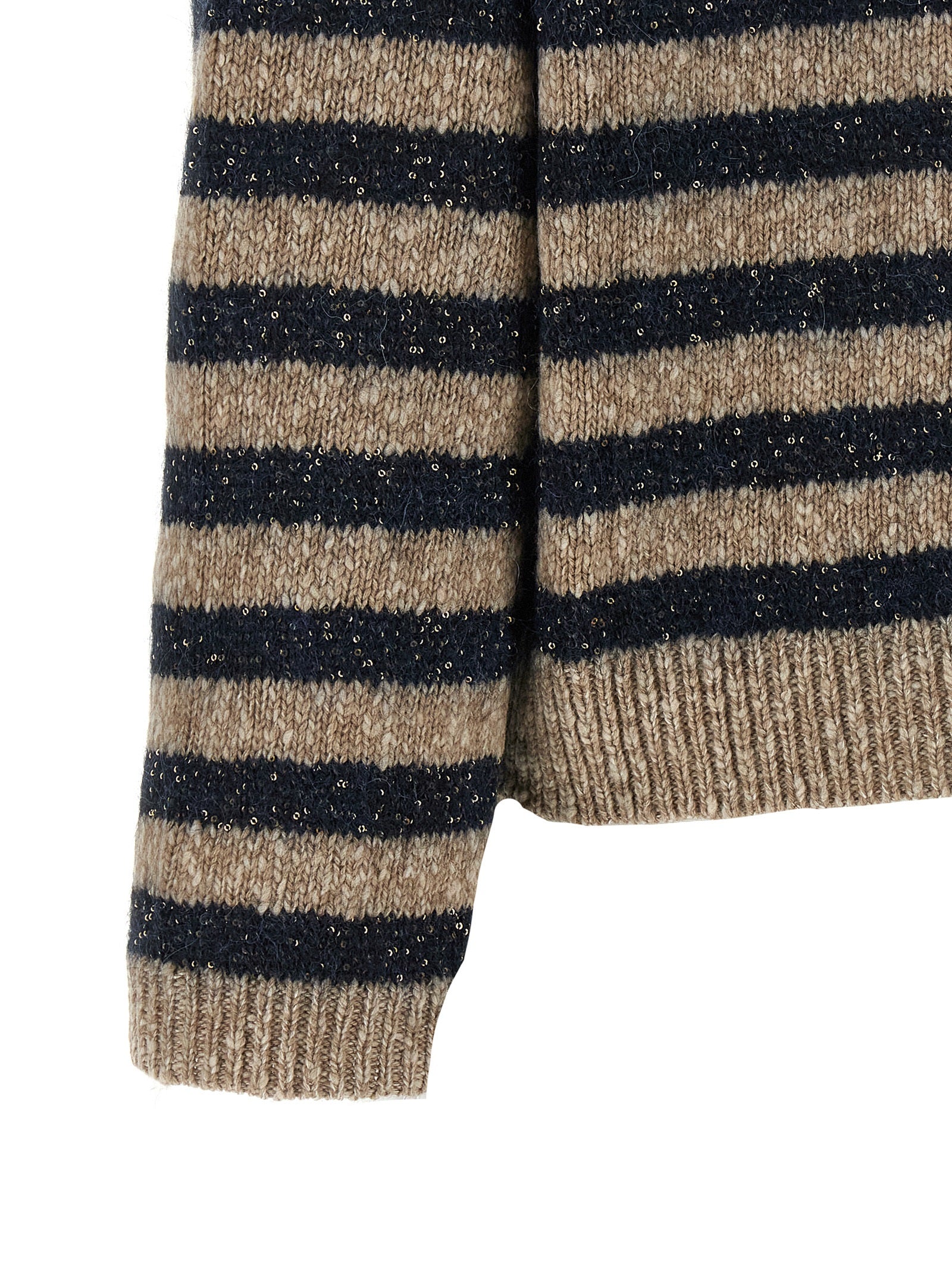 Brunello Cucinelli Multicolor Wool Women's Cardigan