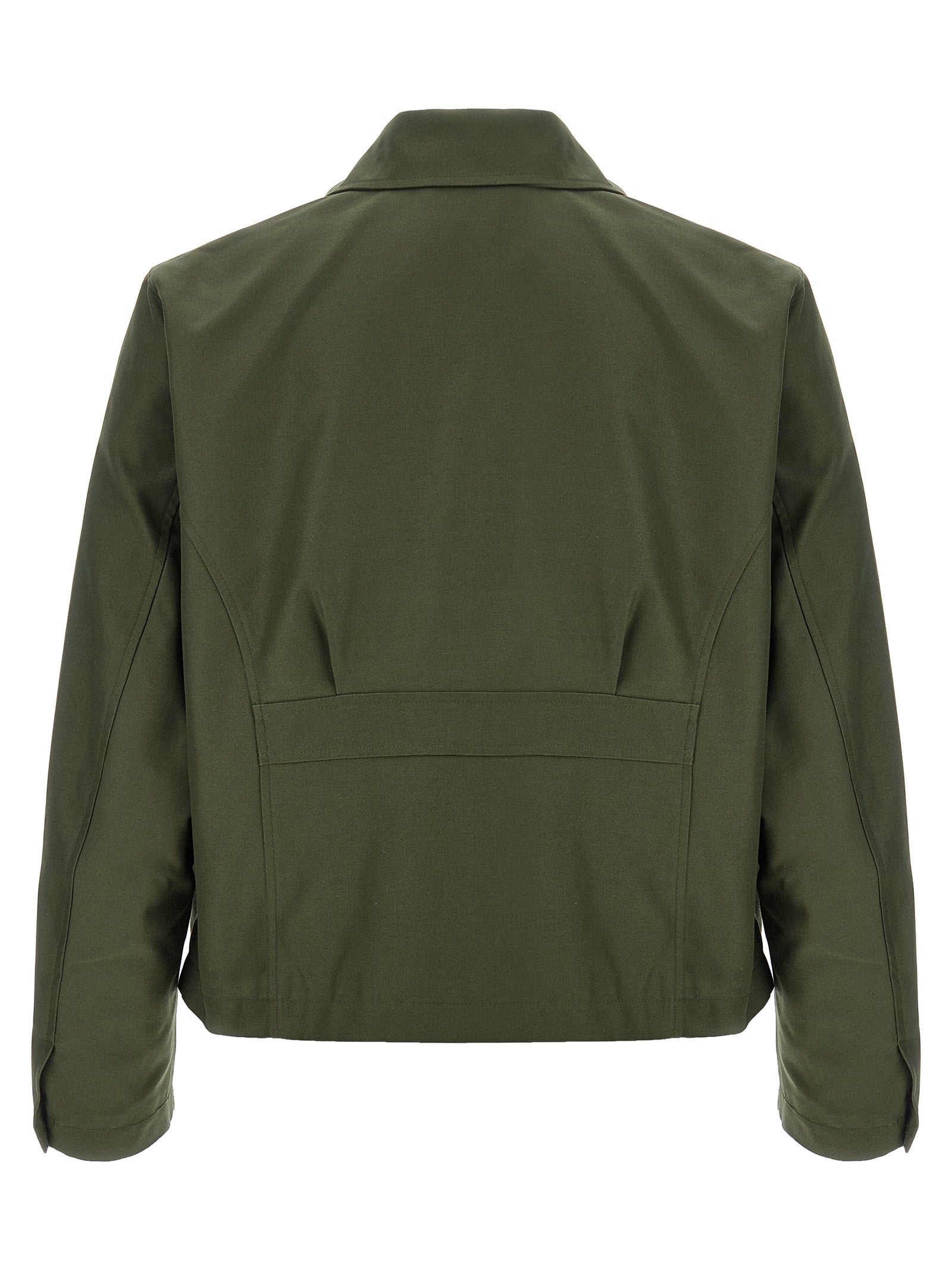 SECOND/LAYER Bicolor Polyester Full-Length Men's Jacket