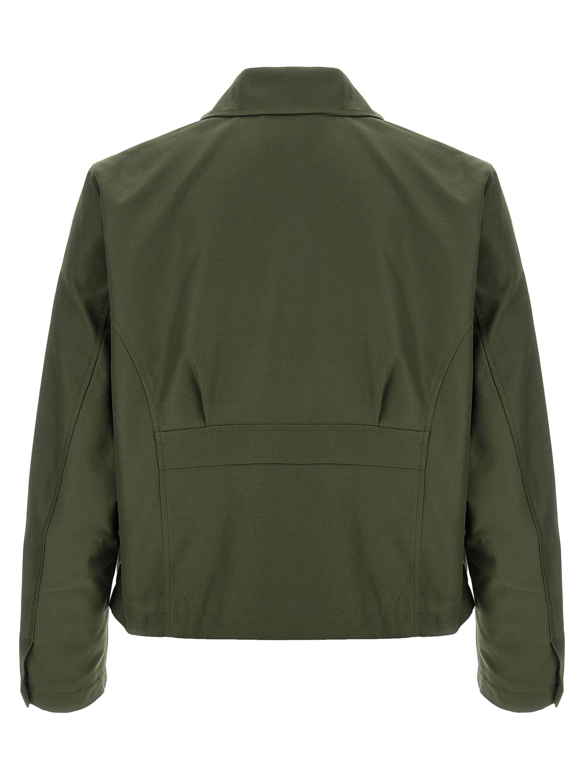 SECOND/LAYER Bicolor Polyester Full-Length Men's Jacket