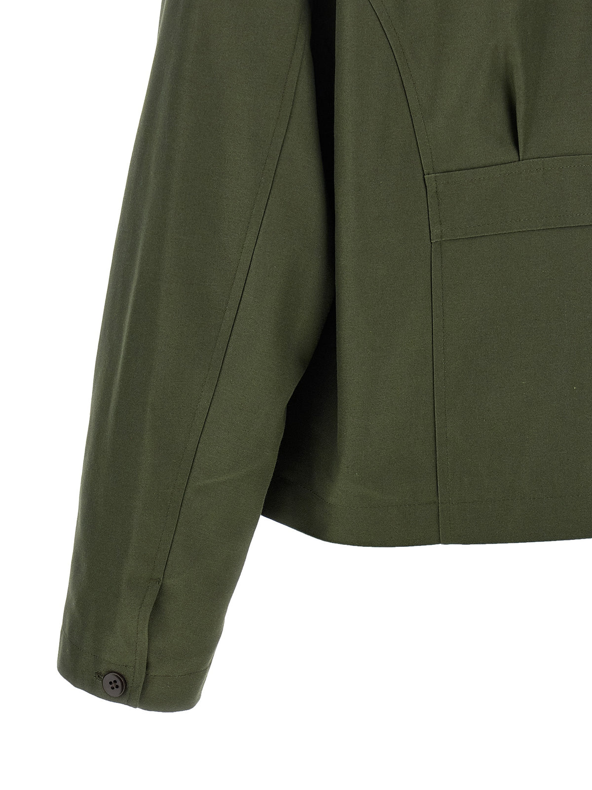 SECOND/LAYER Bicolor Polyester Full-Length Men's Jacket