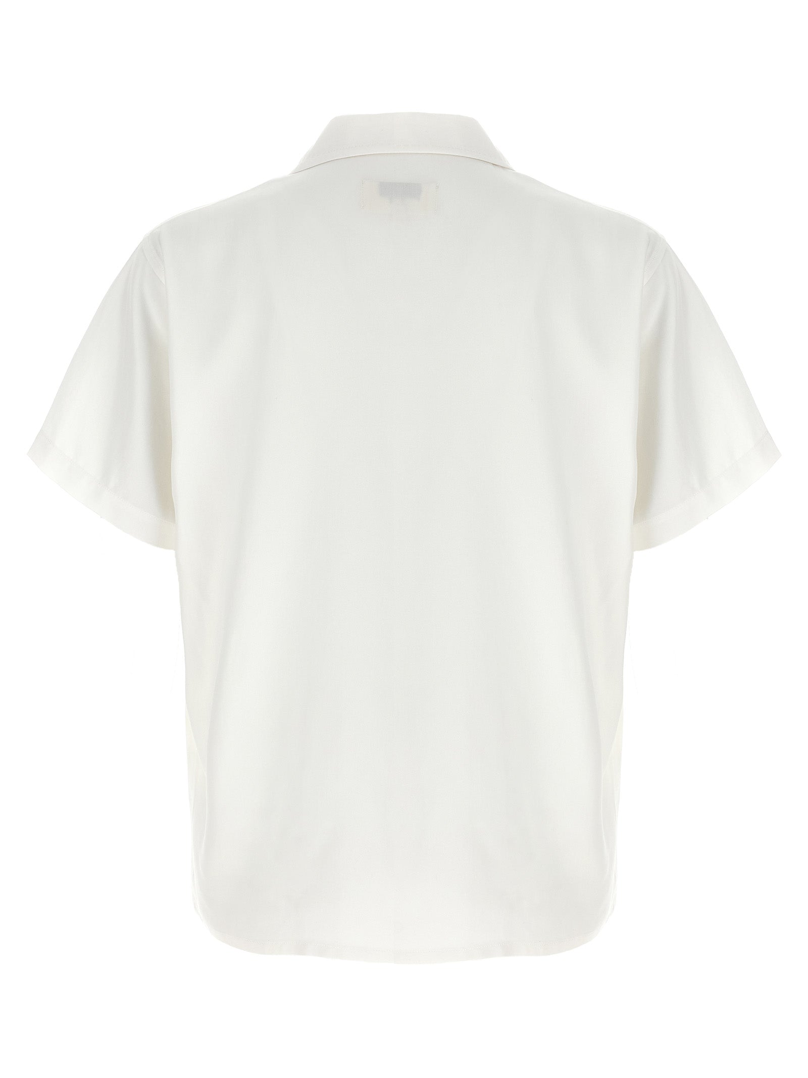 SECOND/LAYER White Lyocell Men's Blouse
