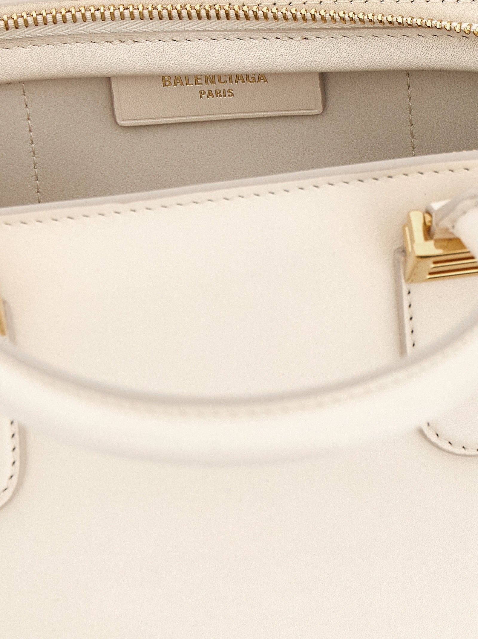 Balenciaga White Calfskin Women's Handbag