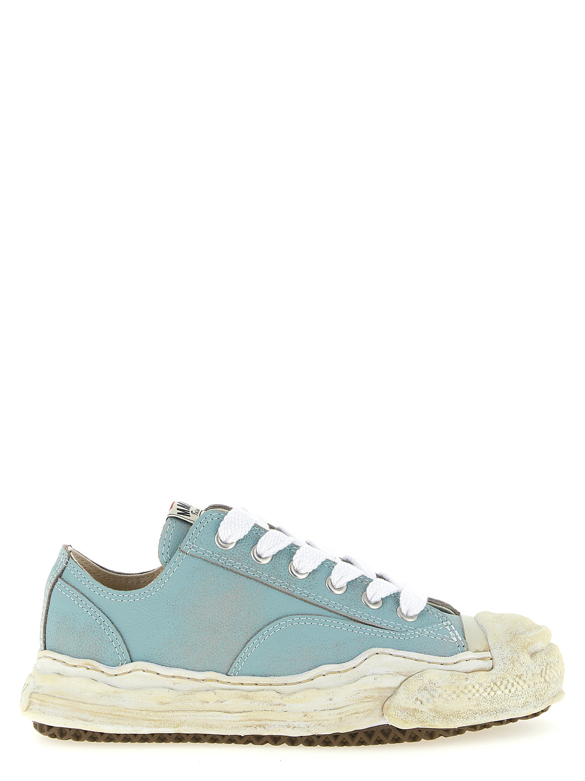 Maison Mihara Yasuhiro Blue Cowhide Low Top Men's Sneakers