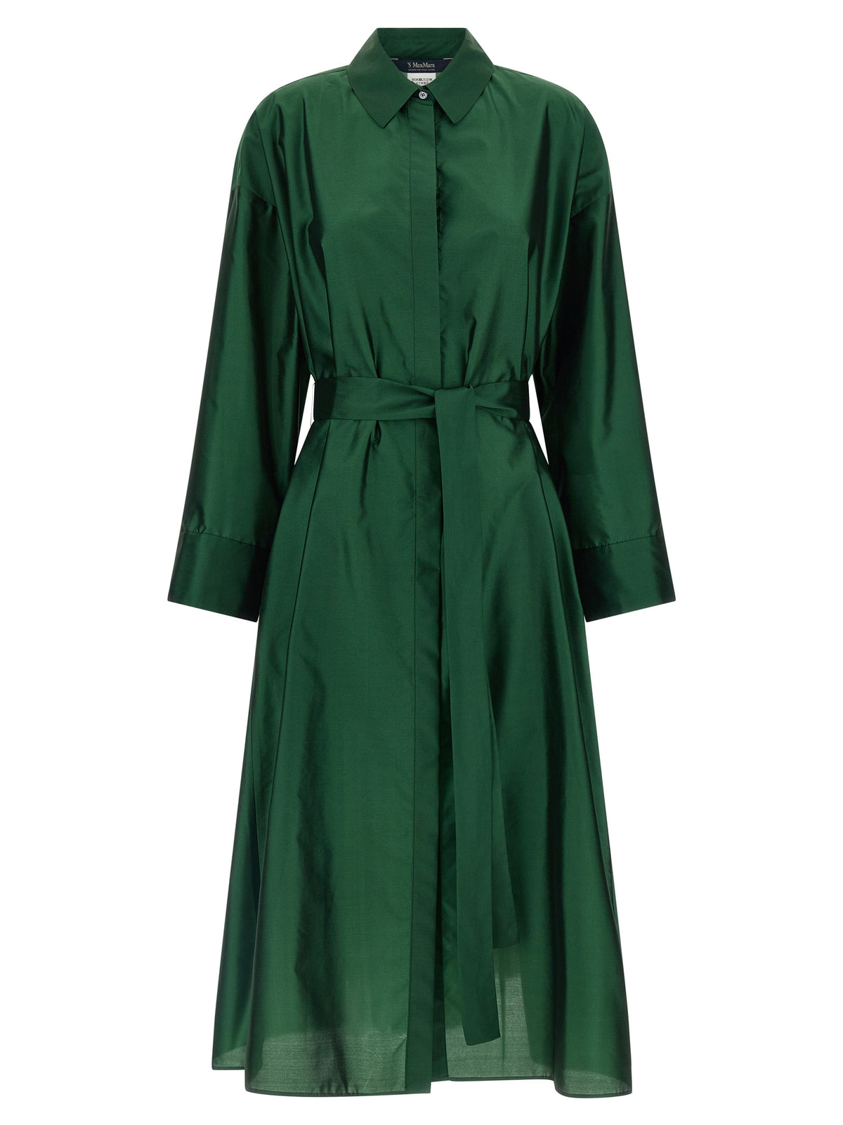 'S Max Mara Bicolor Polyester Midi Women's Dress