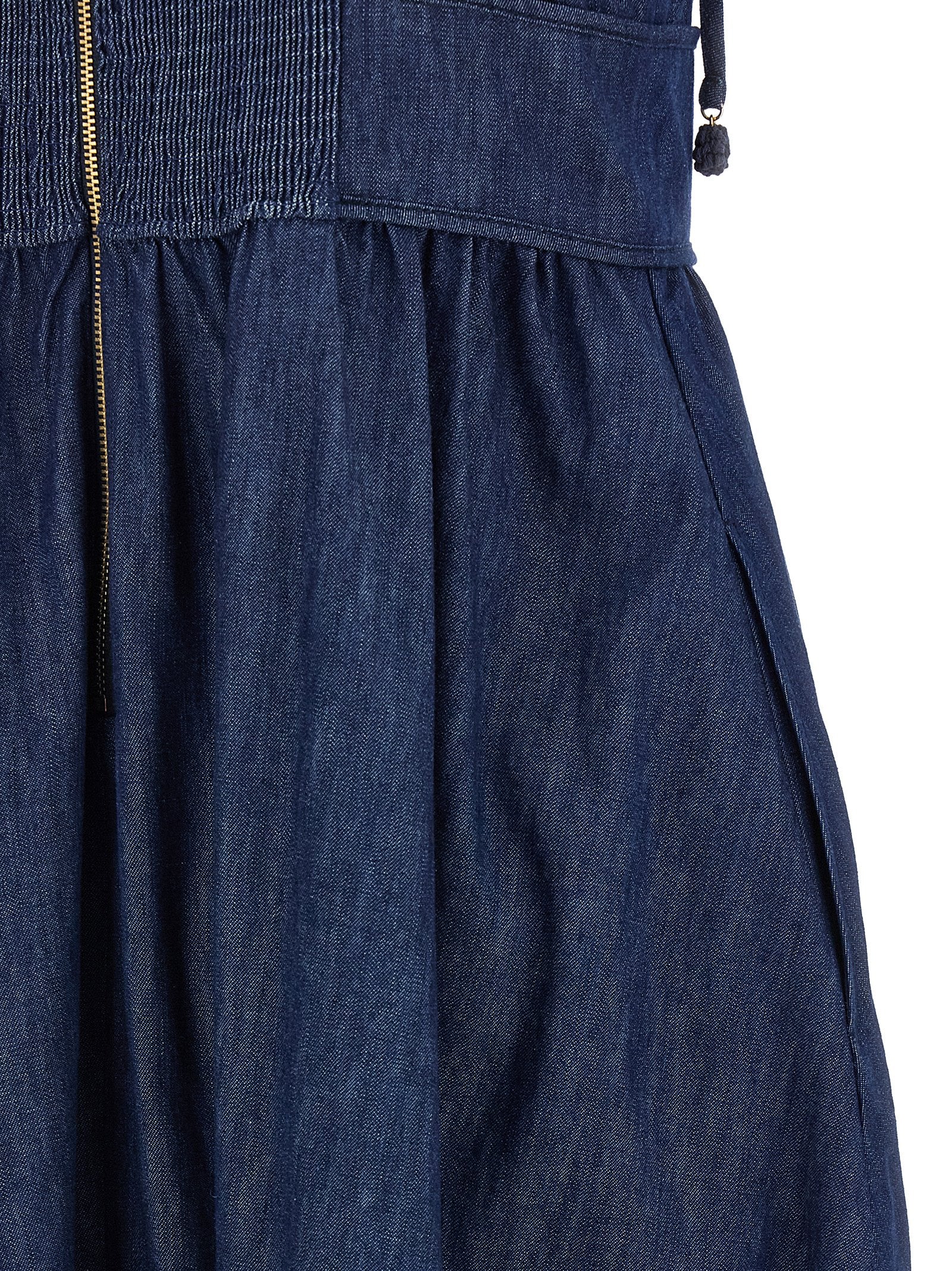 Zimmermann Blue Cotton Midi Women's Dress