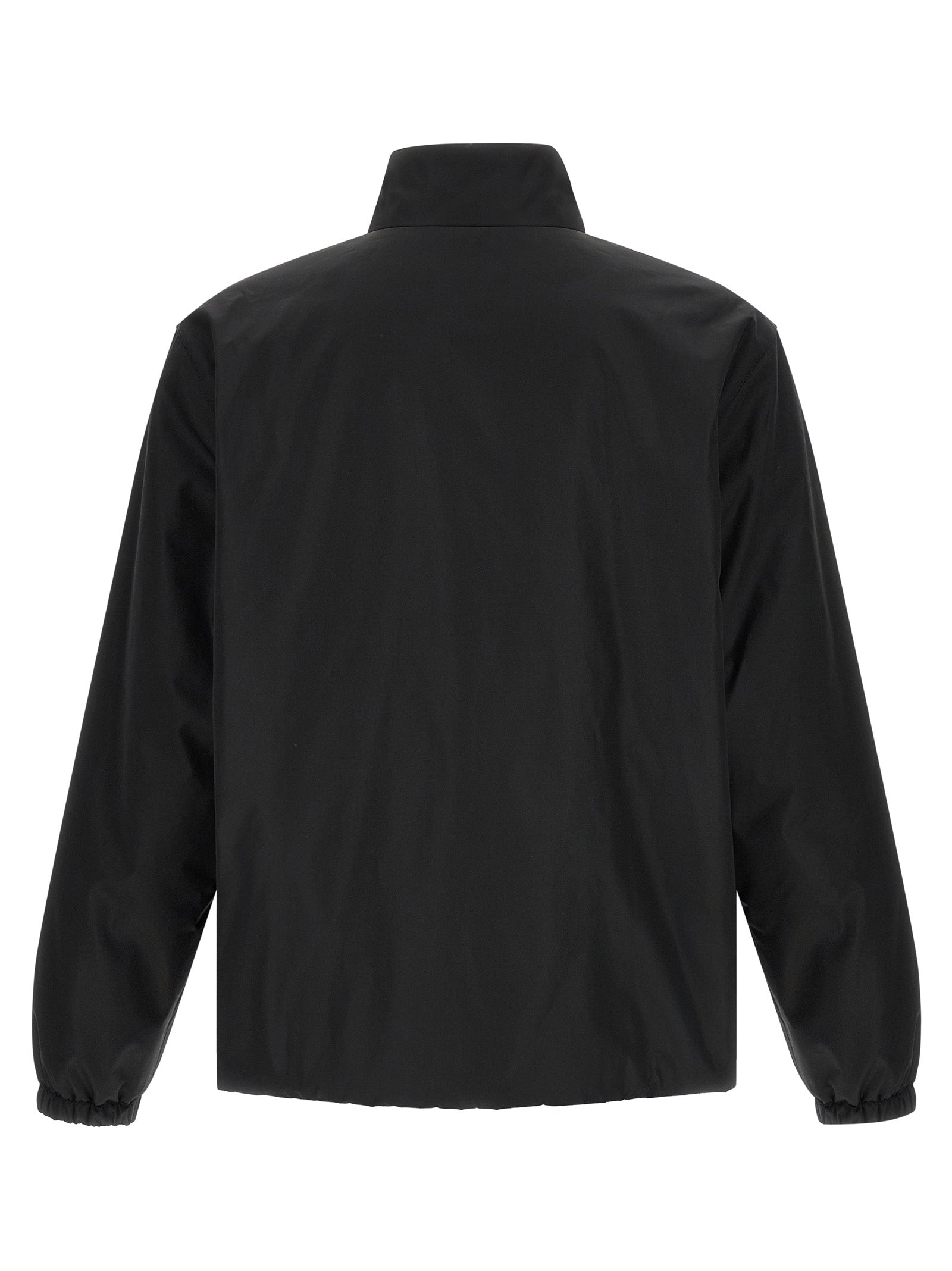 Jil Sander Black Polyester Full-Length Men's Jacket