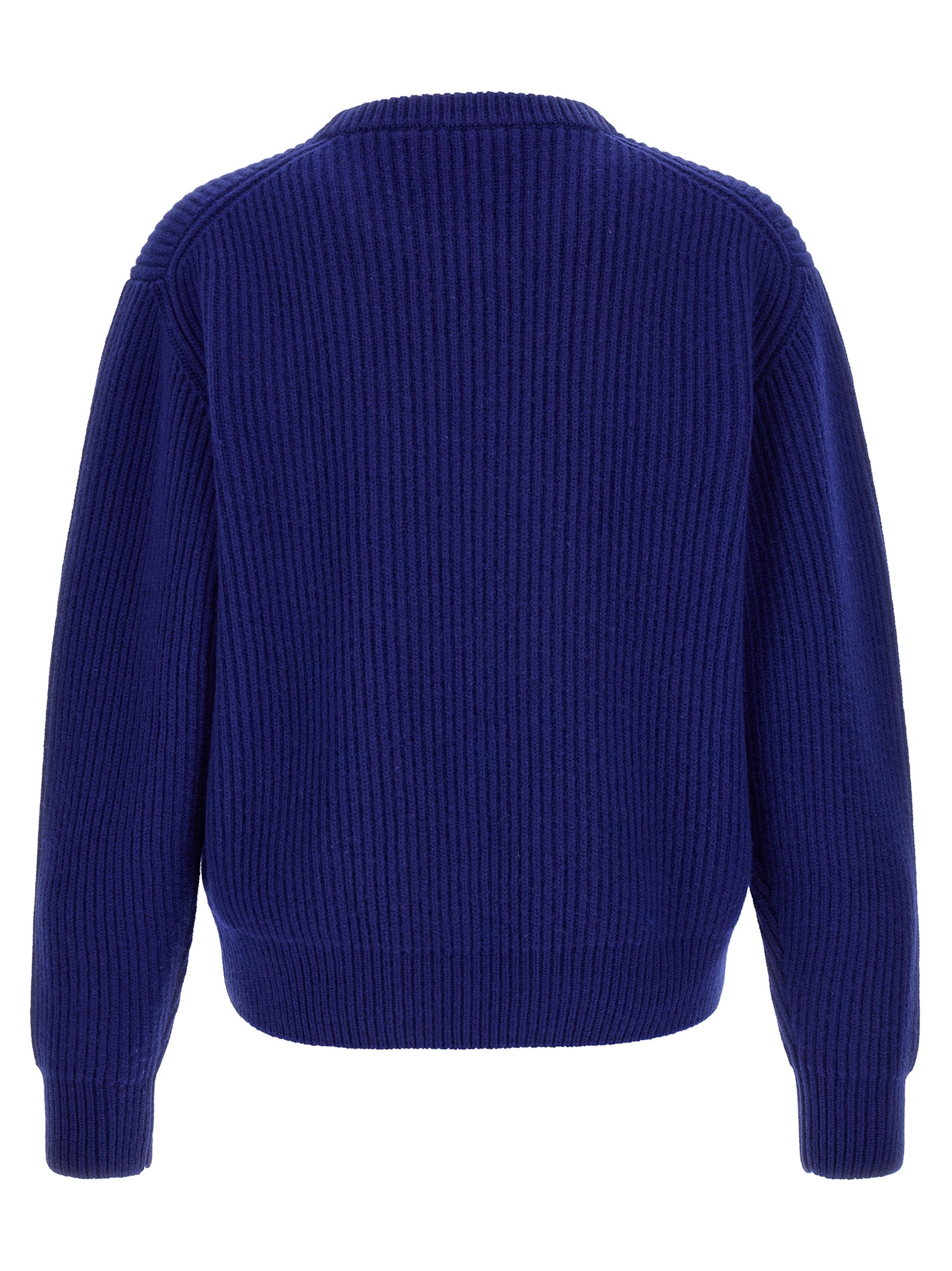 Jil Sander Blue Wool Men's Cardigan