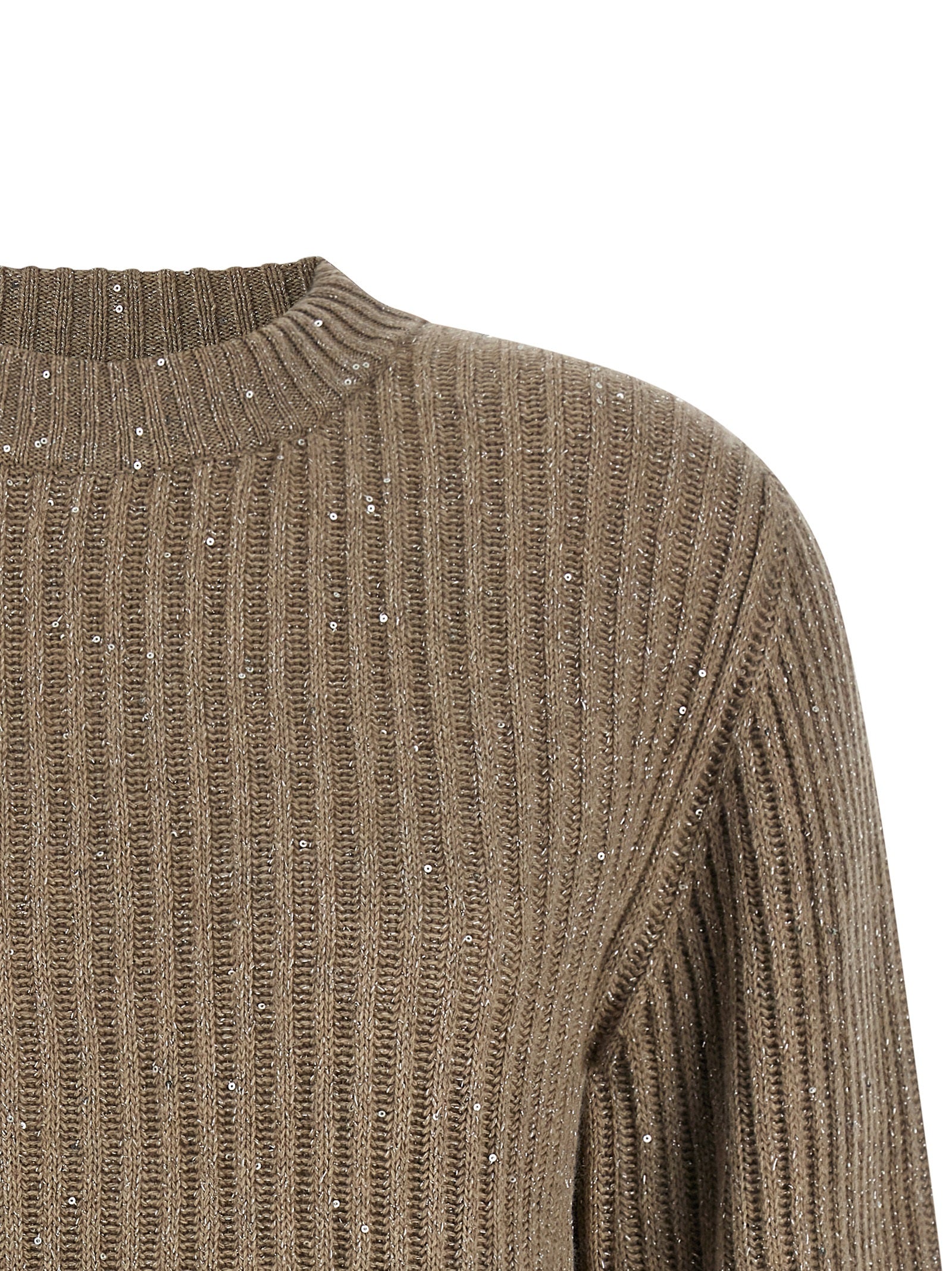 Brunello Cucinelli Beige Cashmere Women's Cardigan