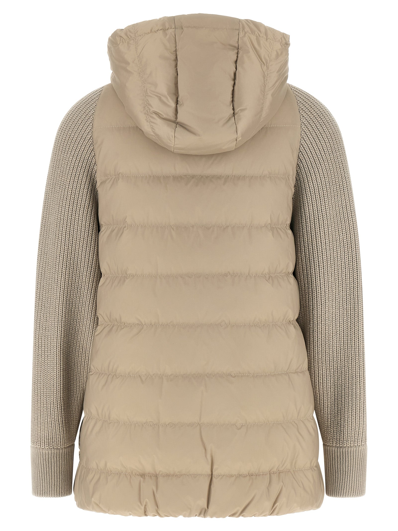Brunello Cucinelli Beige Polyester Full-Length Women's Jacket