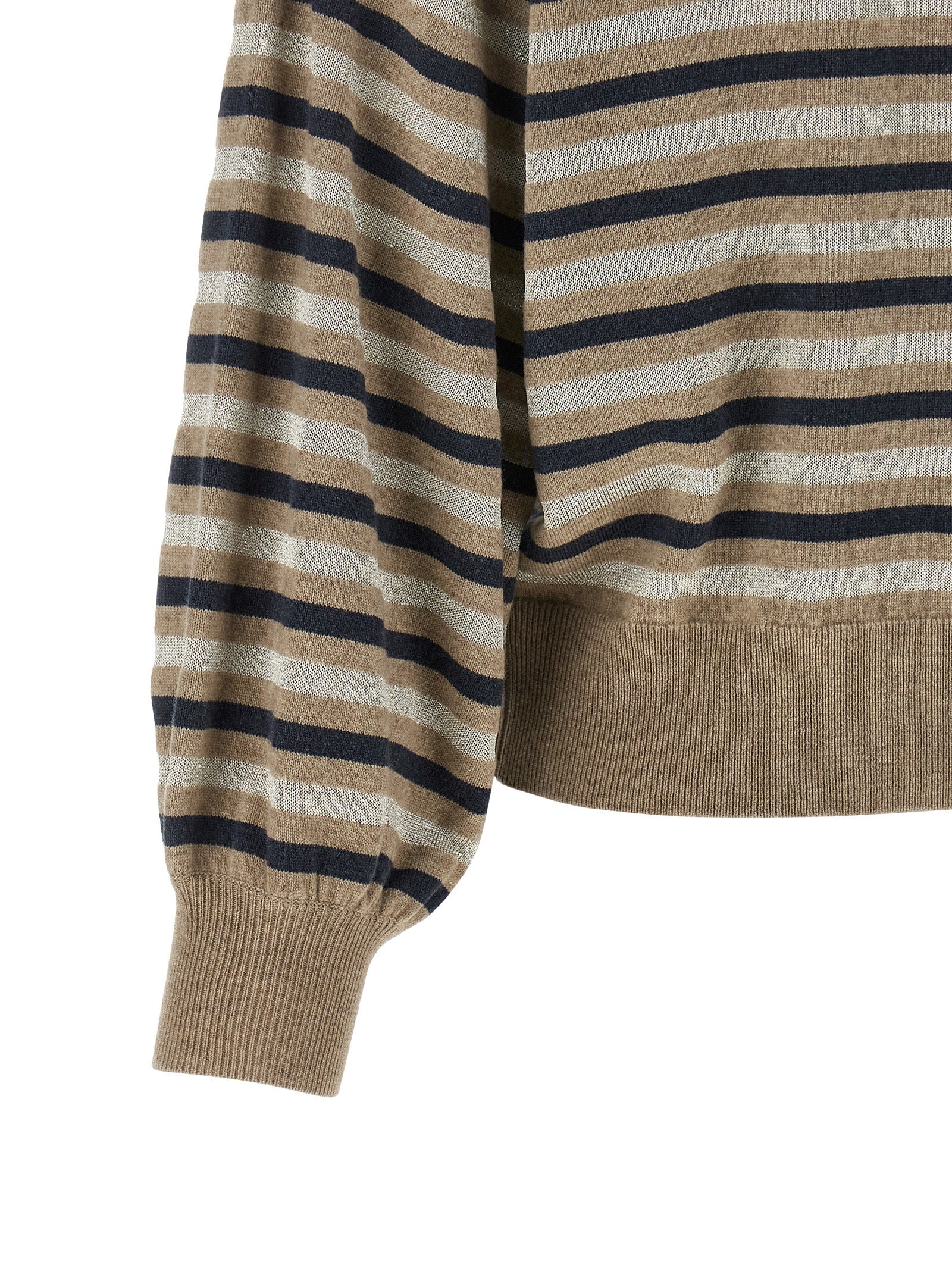 Brunello Cucinelli Multicolor Virgin Wool Women's Cardigan