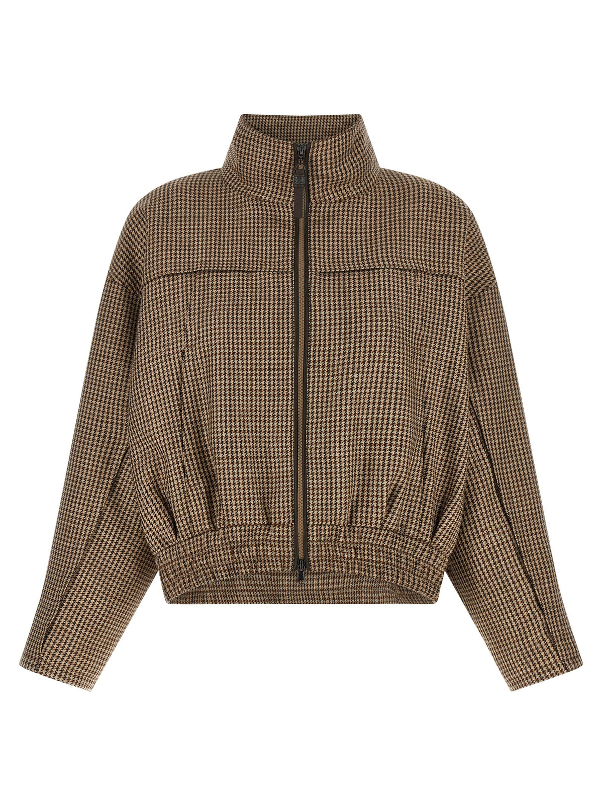 Brunello Cucinelli Brown Virgin Wool Women's Jacket