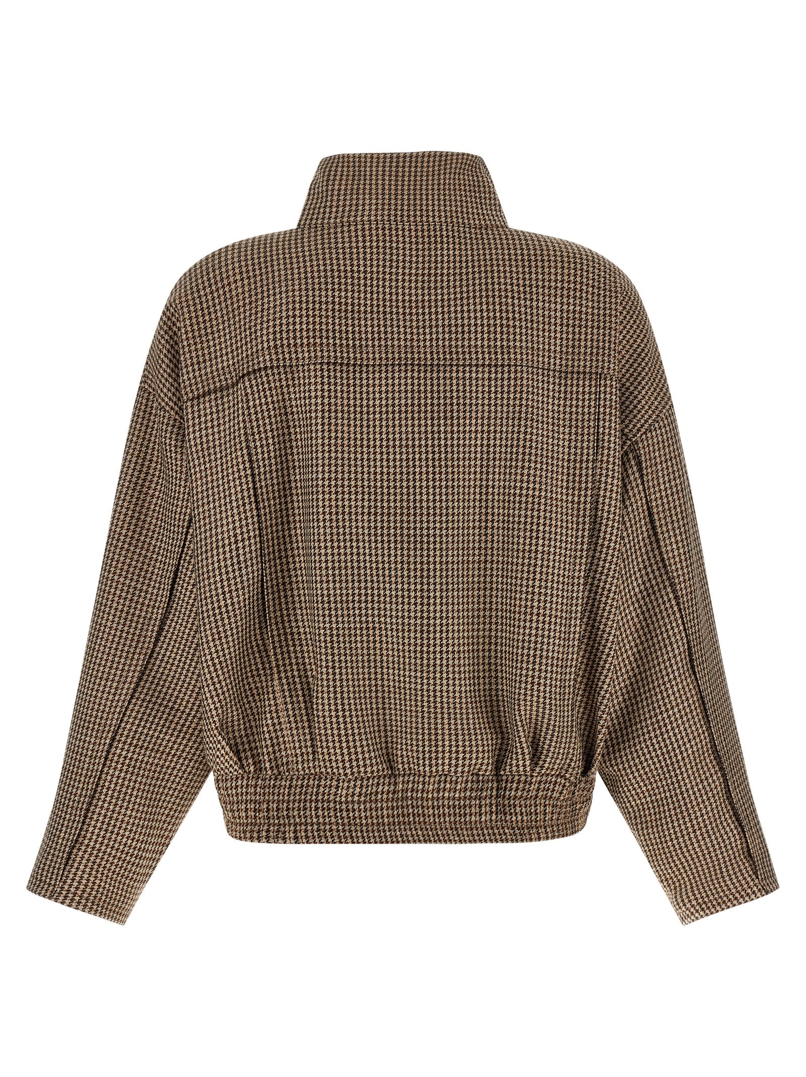 Brunello Cucinelli Brown Virgin Wool Women's Jacket