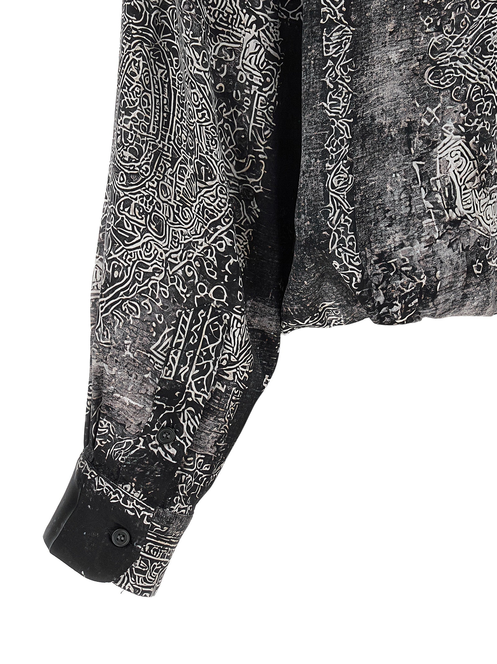 R13 Black Silk Women's Blouse