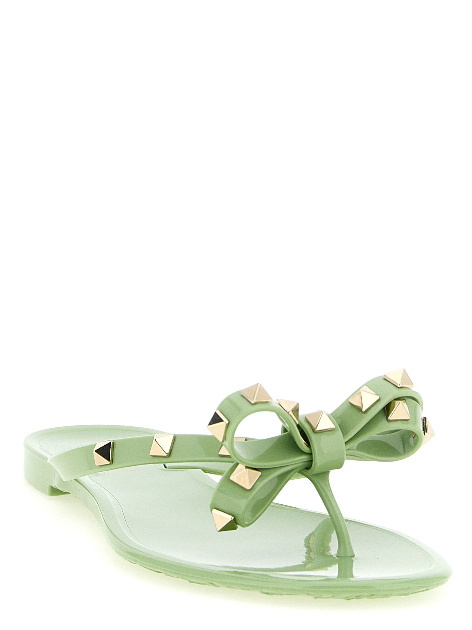 Valentino Garavani Bicolor Polyvinyl Women's Slides