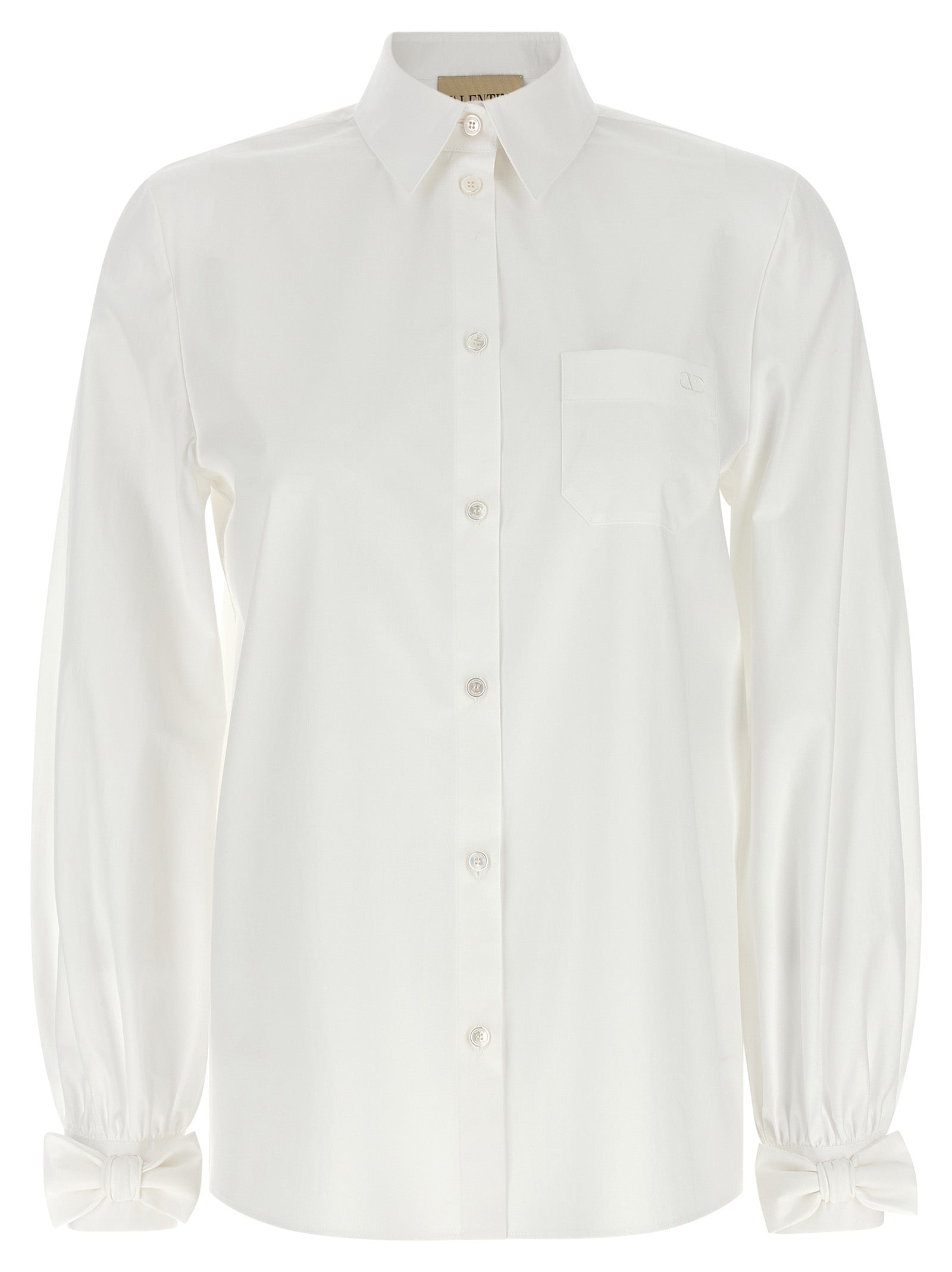 Valentino Garavani White Cotton Women's Blouse