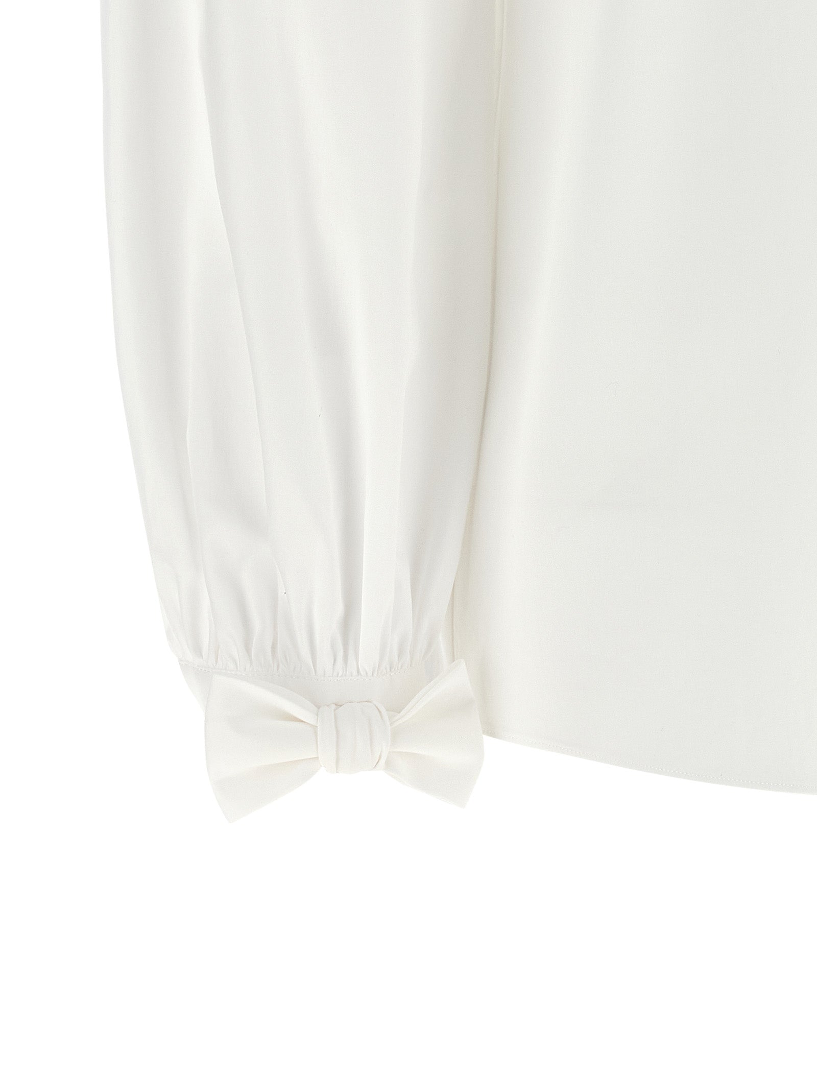 Valentino Garavani White Cotton Women's Blouse