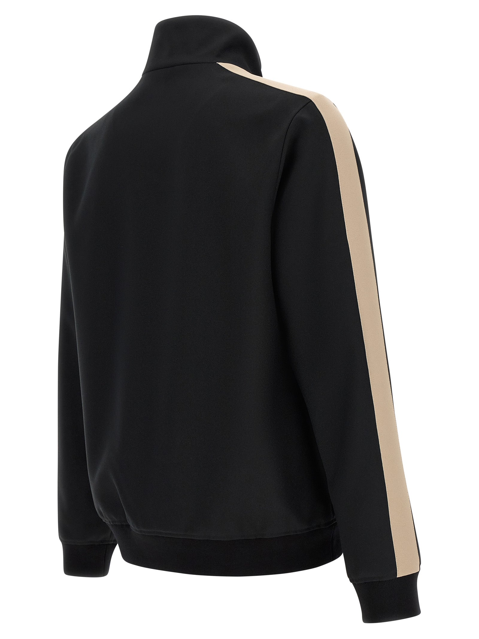 Valentino Garavani Black Polyester Men's Sweatshirt