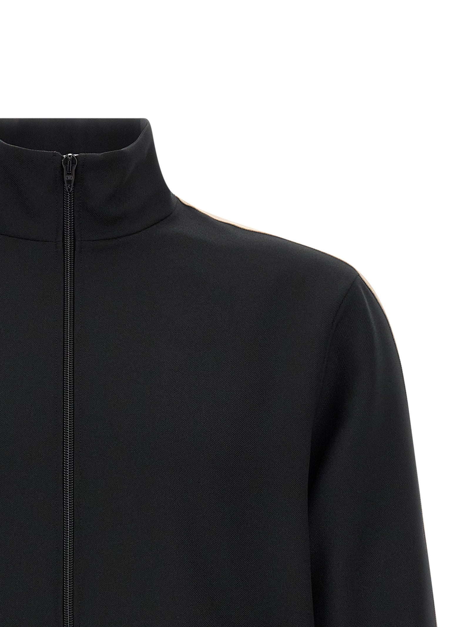 Valentino Garavani Black Polyester Men's Sweatshirt