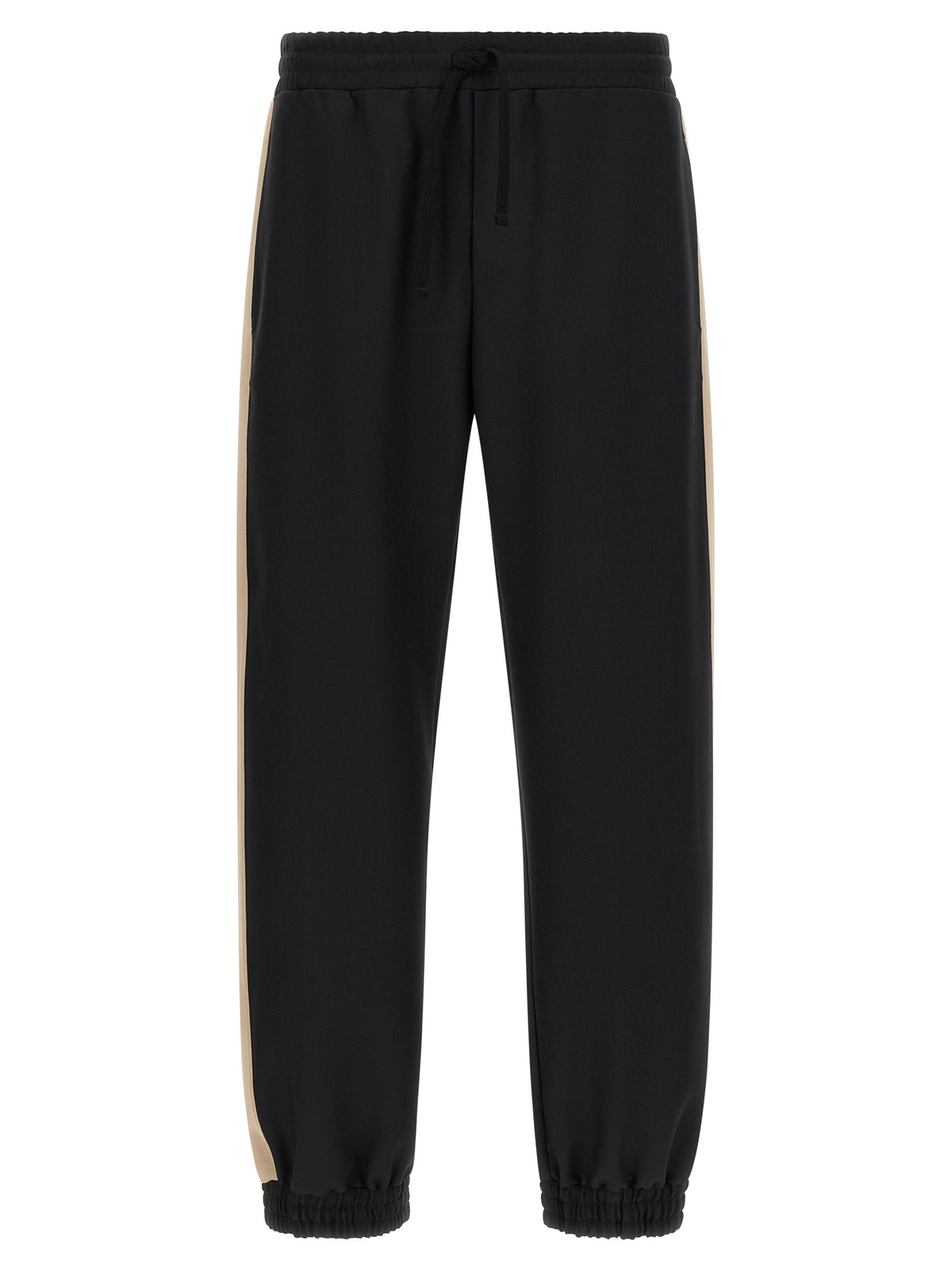 Valentino Garavani Black Polyester Athletic Men's Pants