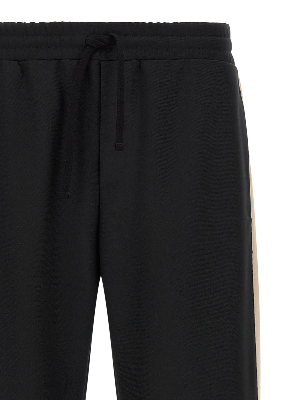 Valentino Garavani Black Polyester Athletic Men's Pants