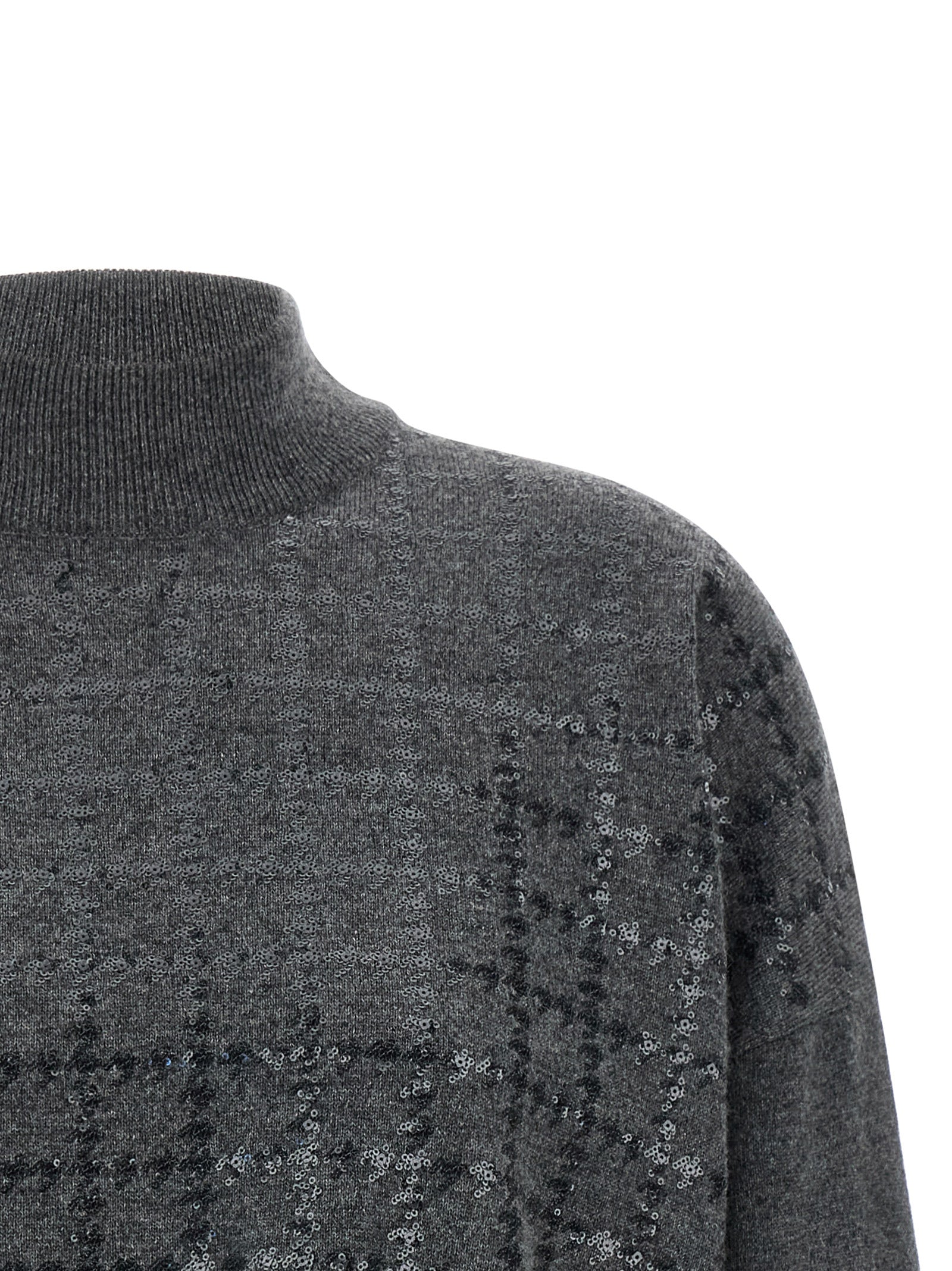 Brunello Cucinelli Gray Cashmere Women's Cardigan
