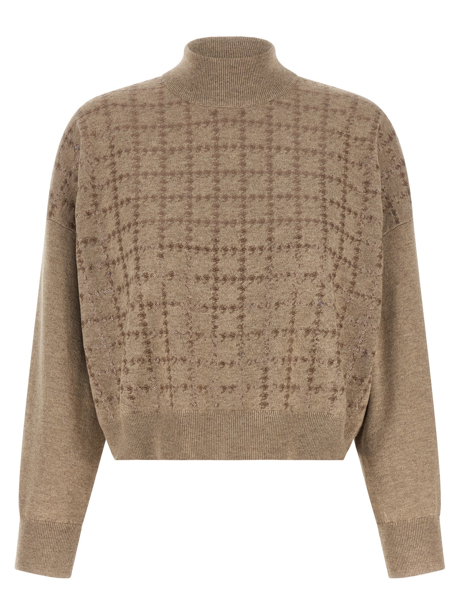 Brunello Cucinelli Beige Cashmere Women's Cardigan