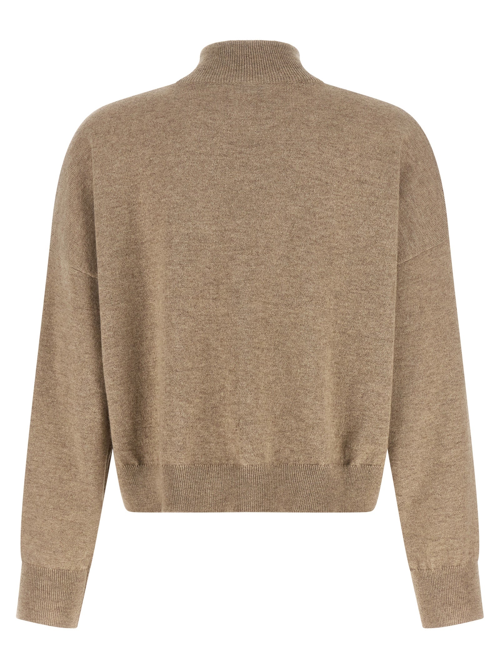Brunello Cucinelli Beige Cashmere Women's Cardigan