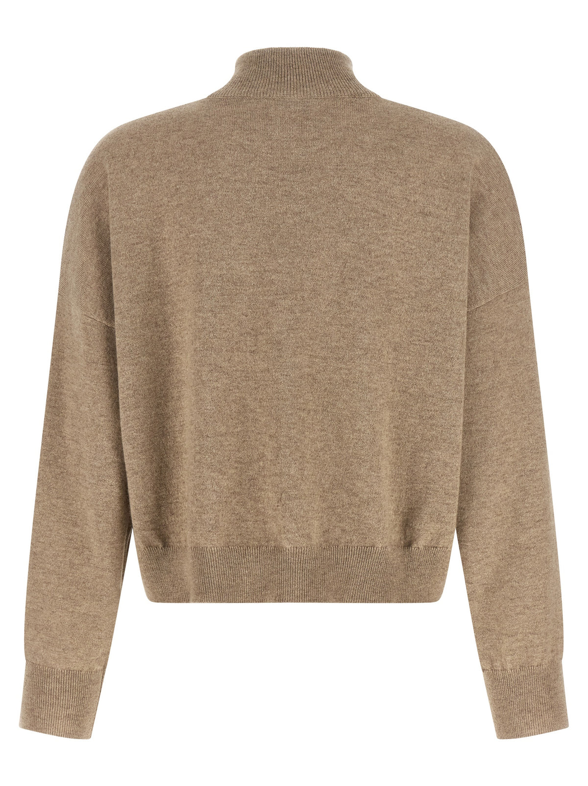 Brunello Cucinelli Beige Cashmere Women's Cardigan