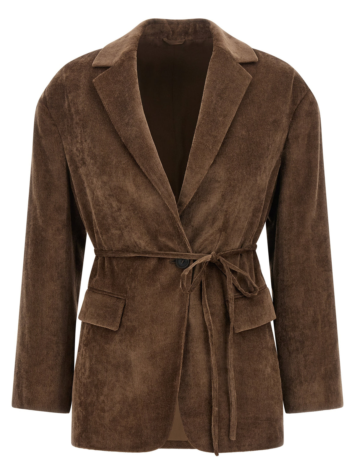 Brunello Cucinelli Brown Viscose Women's Blazer