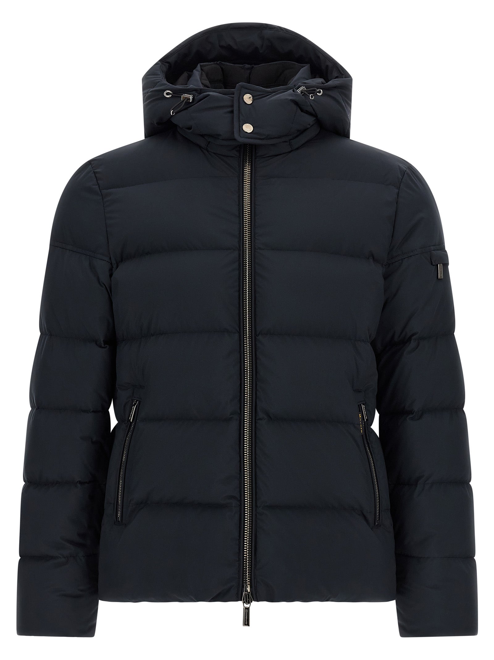 MooRER Blue Wool Men's Bomber