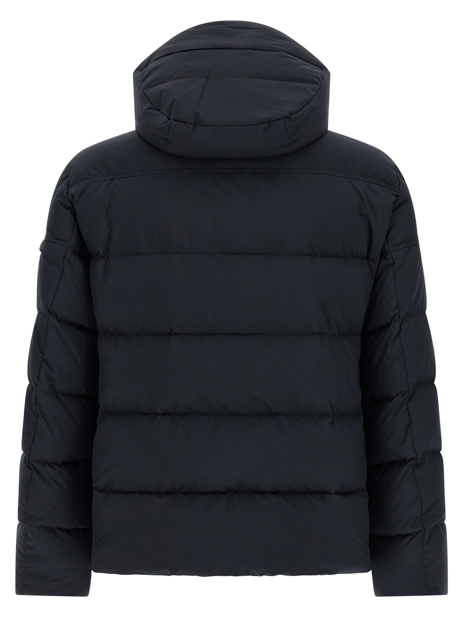 MooRER Blue Wool Men's Bomber