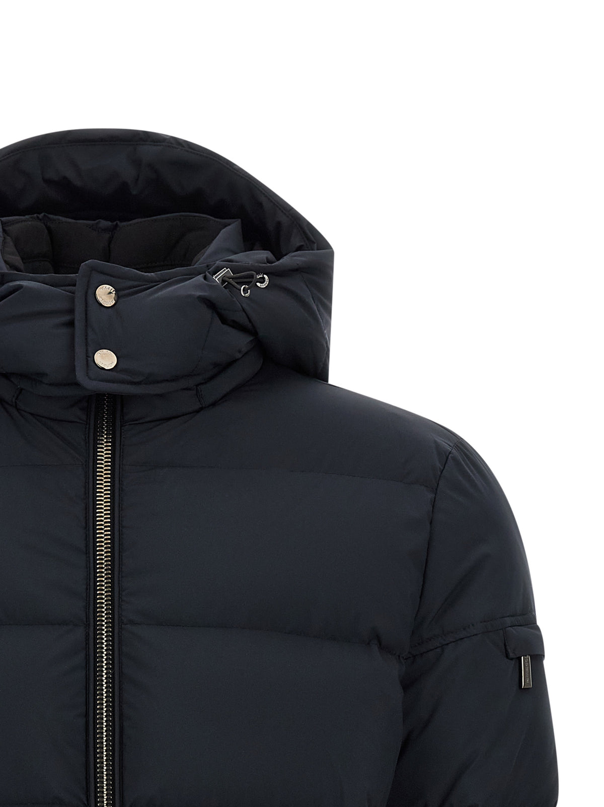 MooRER Blue Wool Men's Bomber