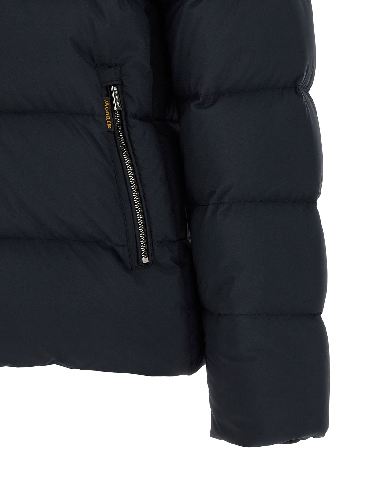 MooRER Blue Wool Men's Bomber