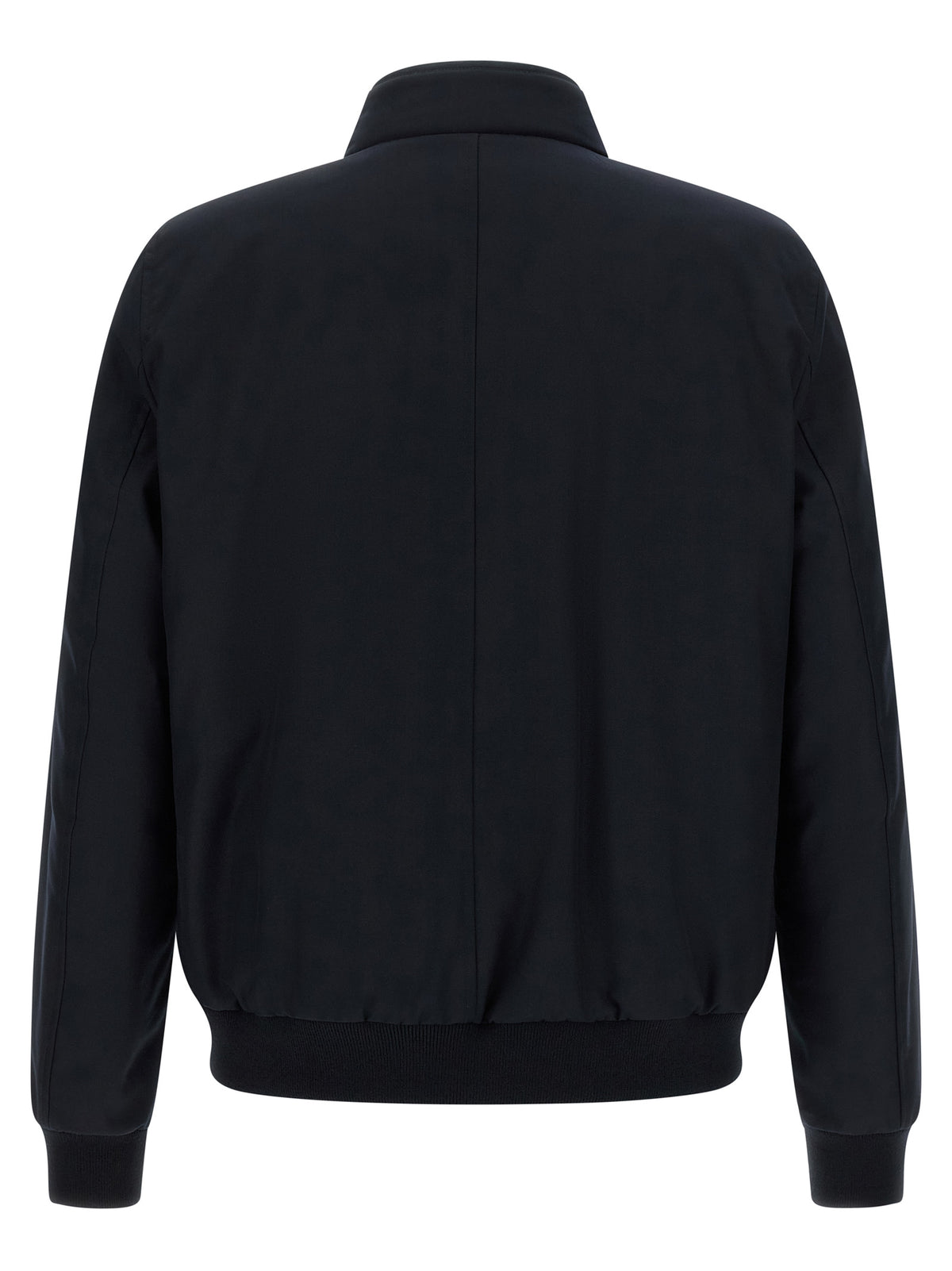 MooRER Blue Wool Men's Bomber