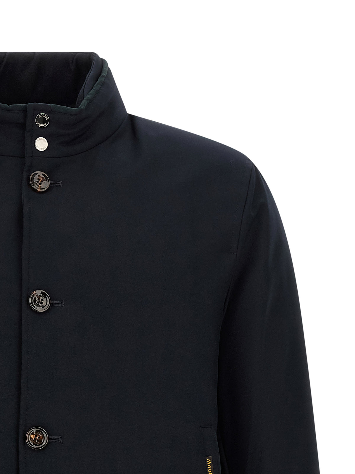 MooRER Blue Wool Men's Bomber