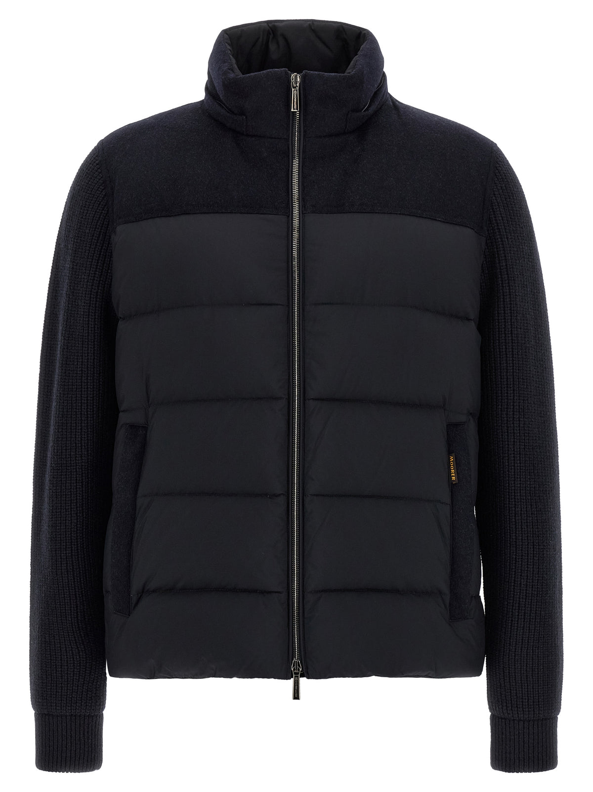 MooRER Blue Wool Full-Length Men's Jacket