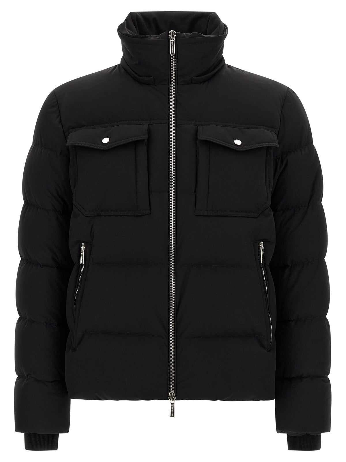 MooRER Black Wool Men's Bomber
