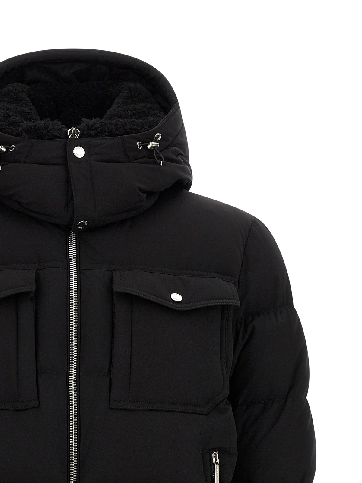 MooRER Black Wool Men's Bomber
