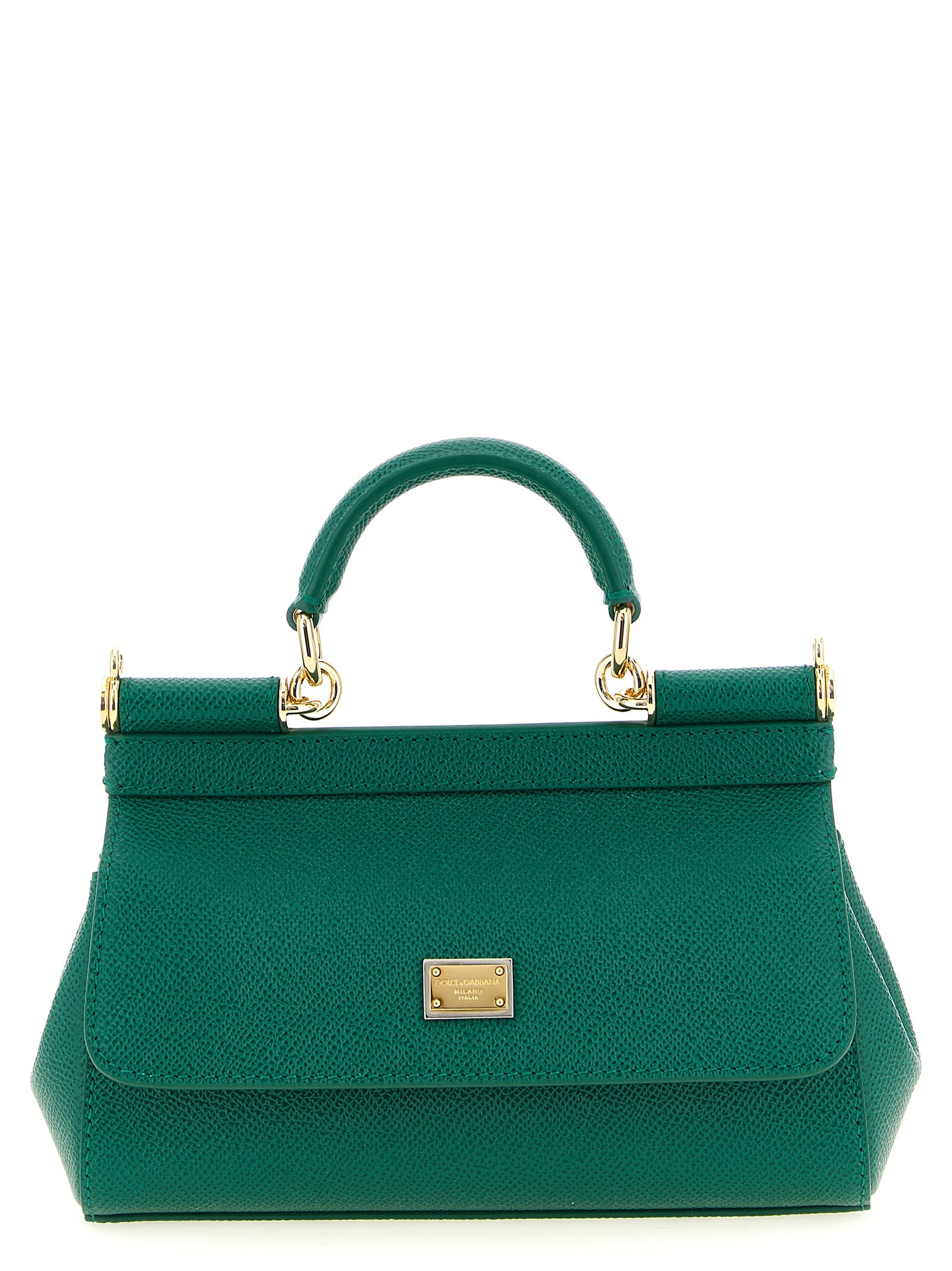 Dolce & Gabbana Bicolor Calfskin Women's Handbag