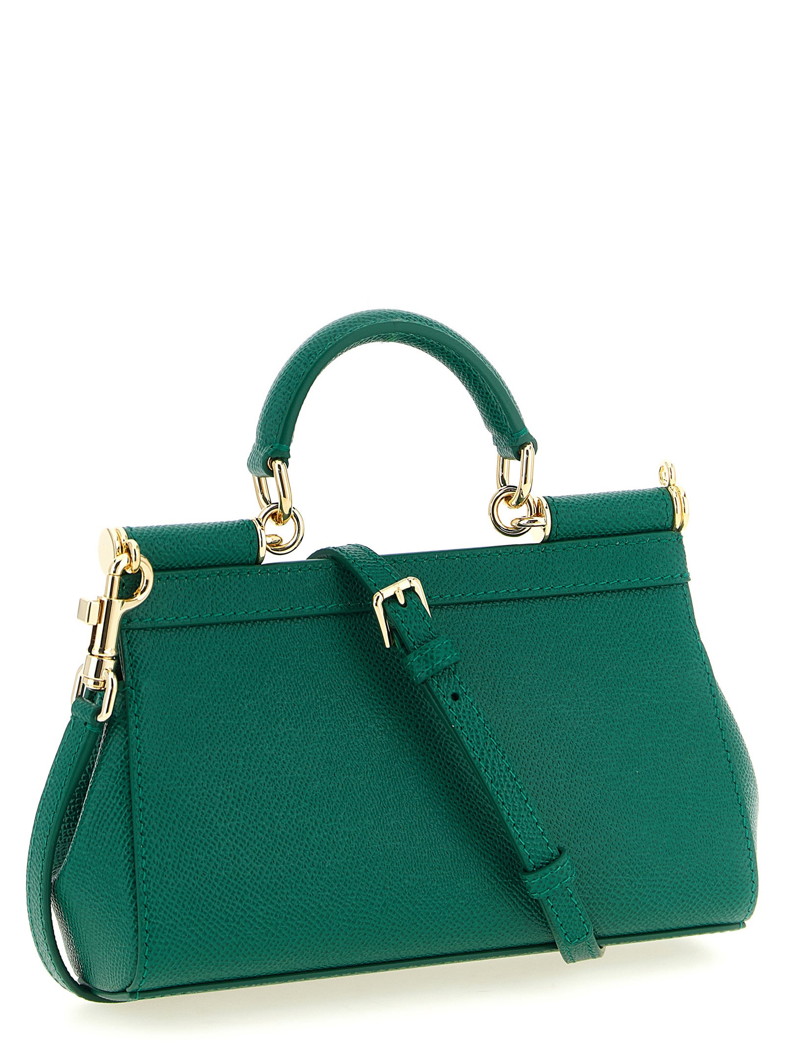 Dolce & Gabbana Bicolor Calfskin Women's Handbag