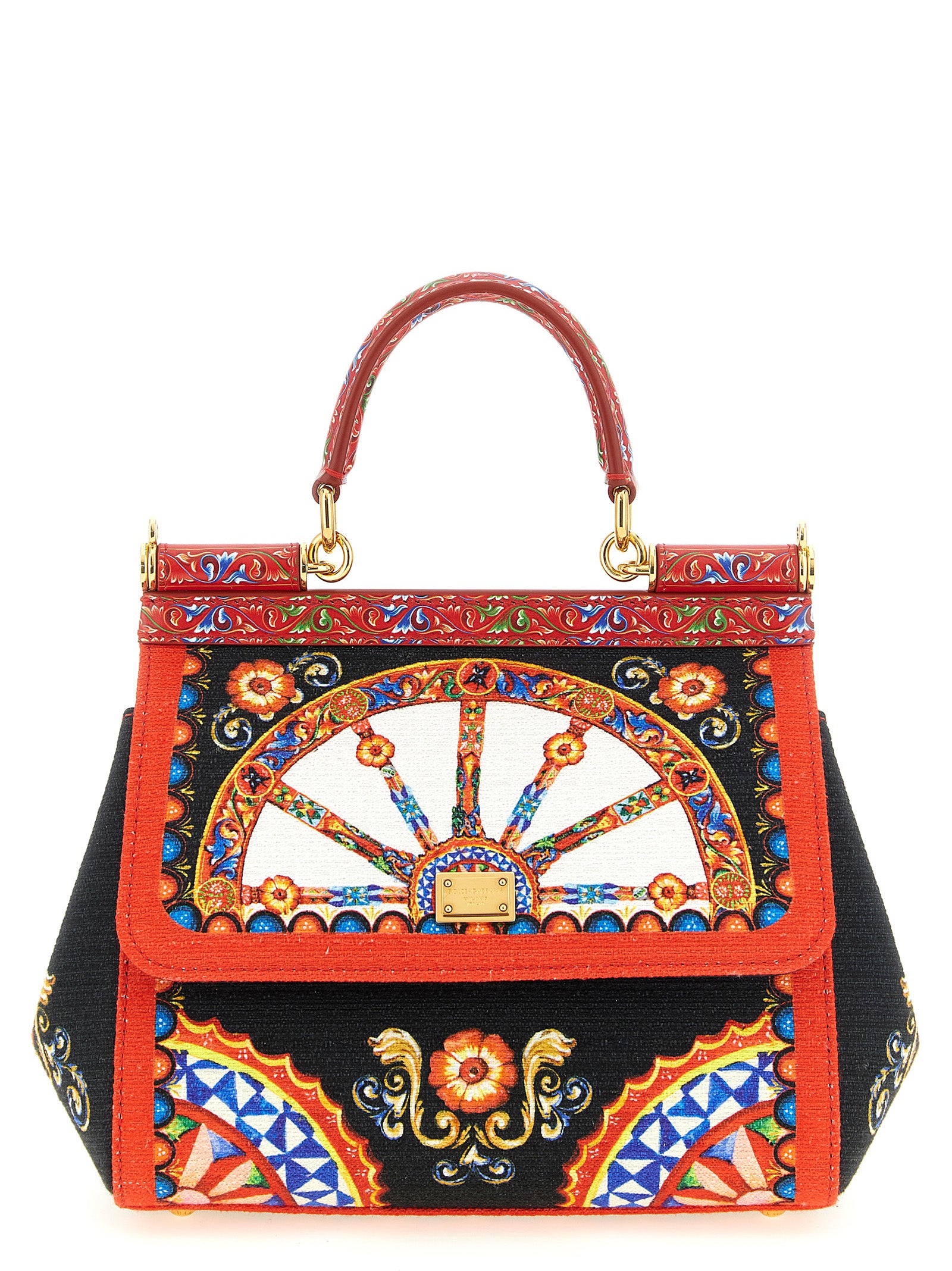 Dolce & Gabbana Multicolor Cotton Women's Handbag