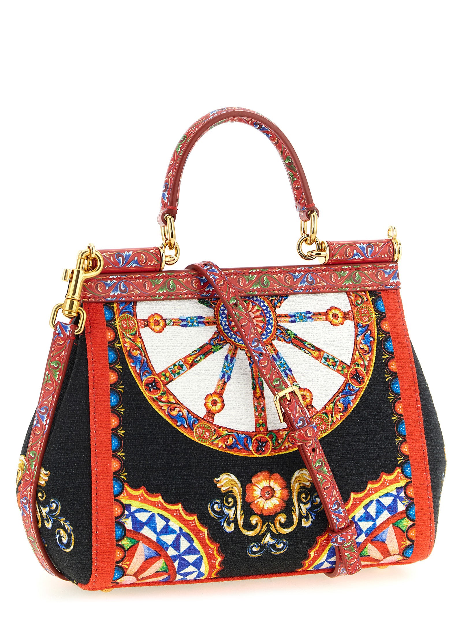 Dolce & Gabbana Multicolor Cotton Women's Handbag