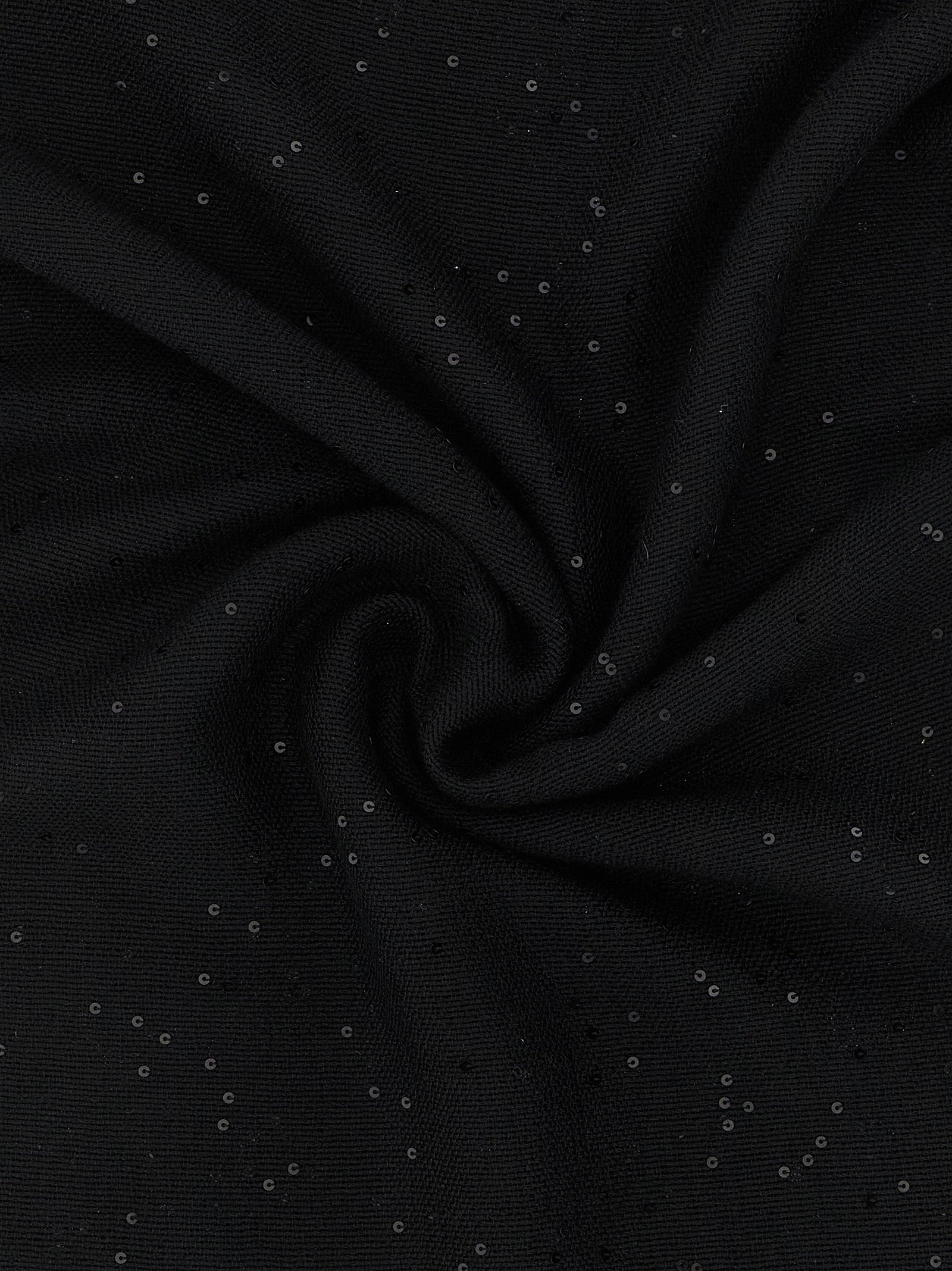 Brunello Cucinelli Black Cashmere Women's Scarf