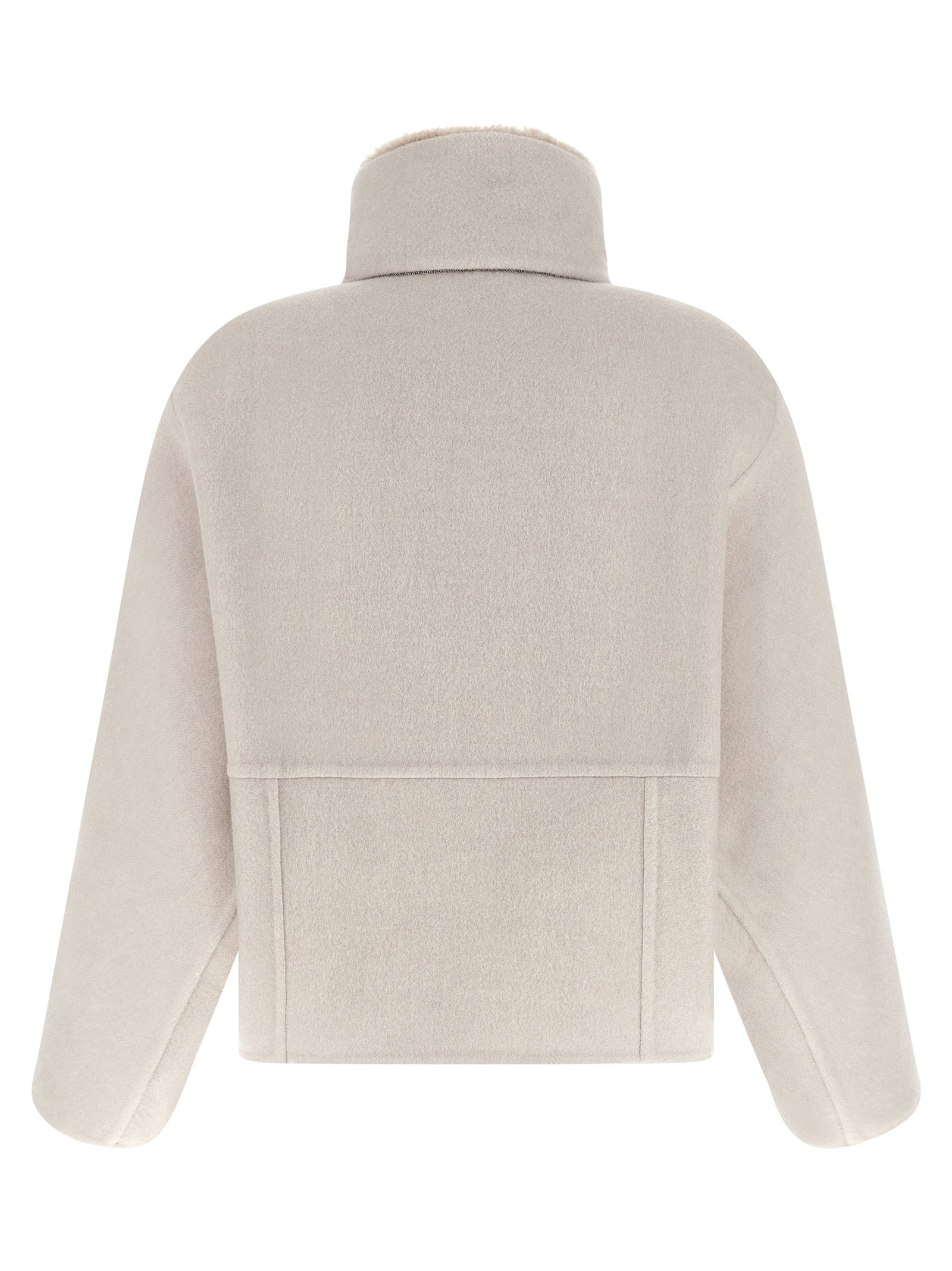 Brunello Cucinelli Gray Virgin Wool Women's Coat