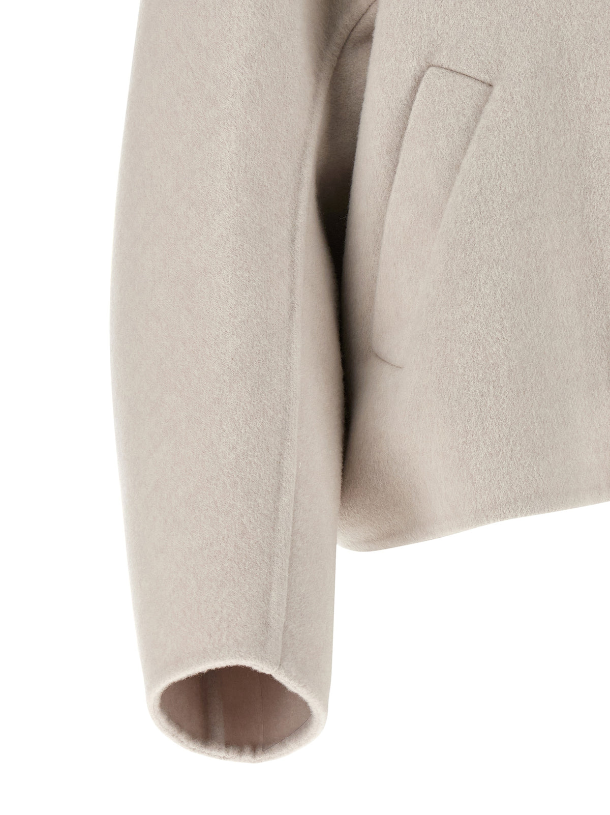 Brunello Cucinelli Gray Virgin Wool Women's Coat