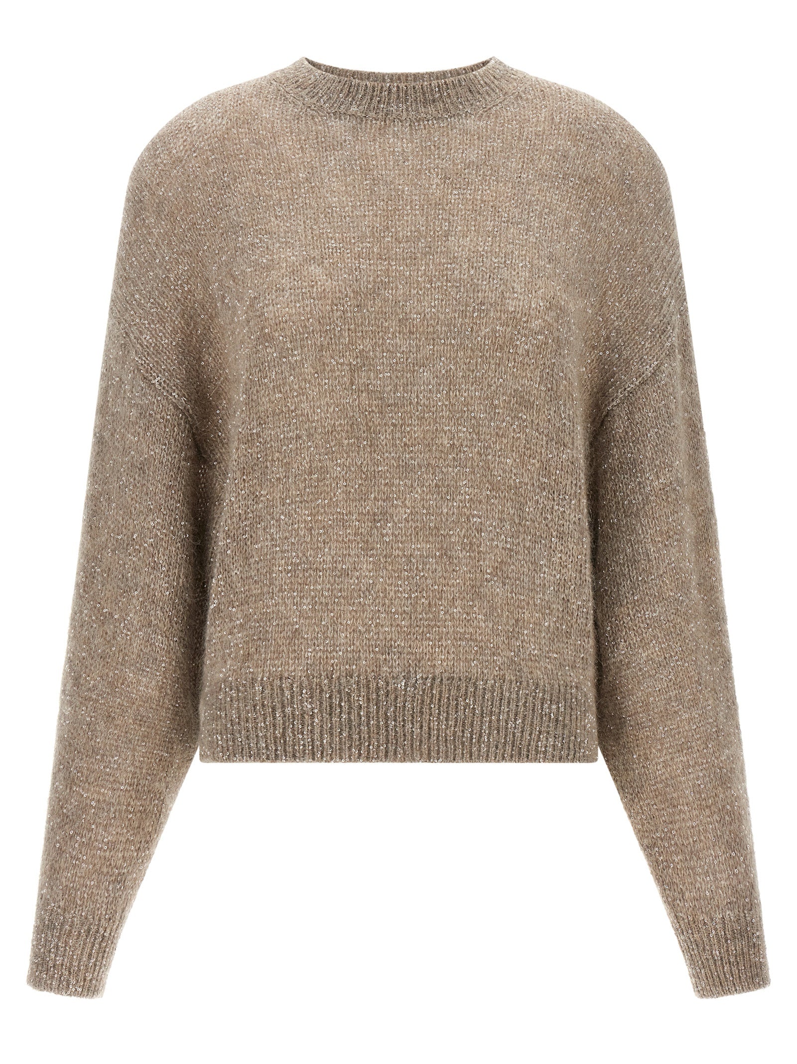 Brunello Cucinelli Beige Polyamide Women's Cardigan
