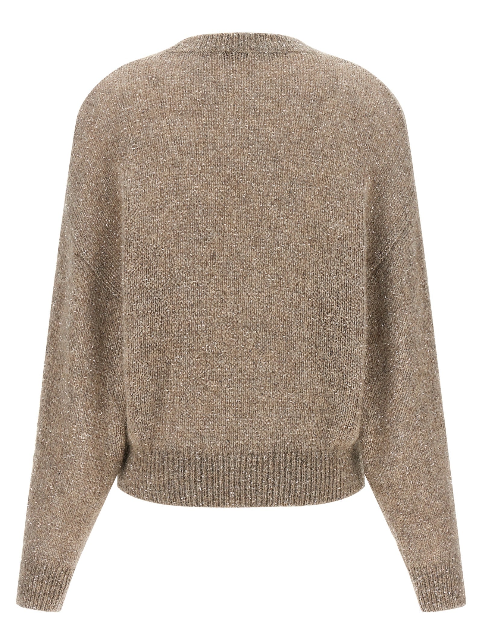 Brunello Cucinelli Beige Polyamide Women's Cardigan